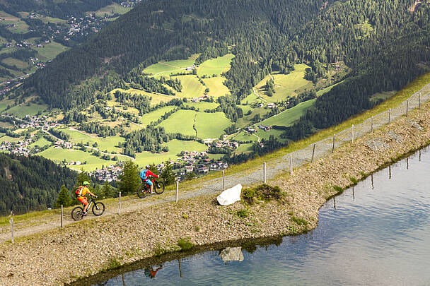 Auf dem Bike das Panorama genießen © BRM Franz Gerdl