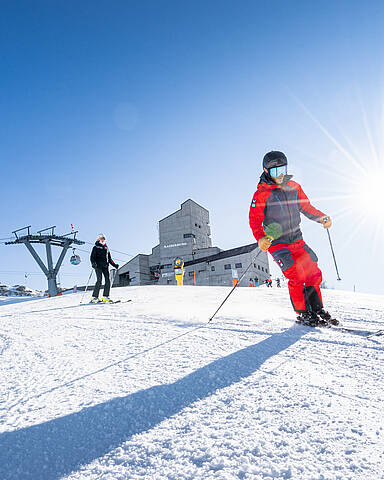Skifahren auf der Südseite der Alpen © Mathias Prägant_MBN