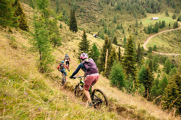 Geführte Mountainbike Touren © BRM Mathias Prägant