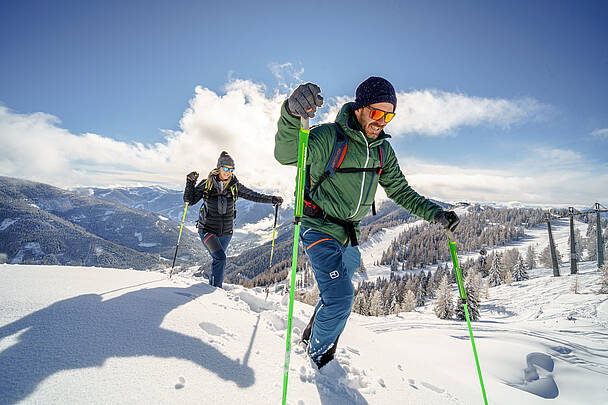 Schneeschuhwandern in Kärnten © BRM - Mathias Prägant